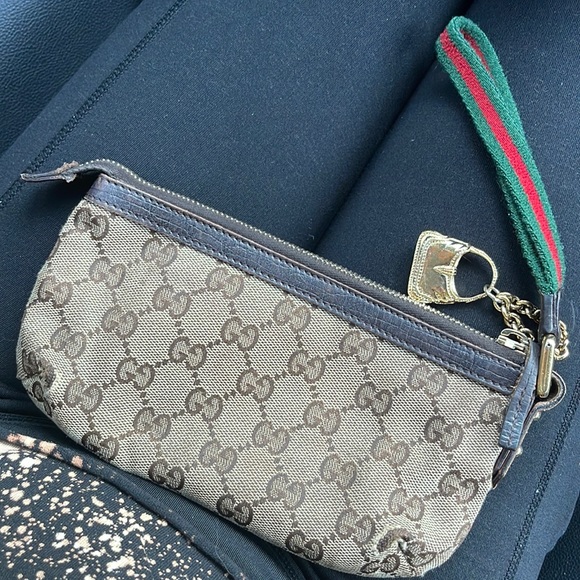 Gucci GG Canvas Jolicoeur Wristlet
